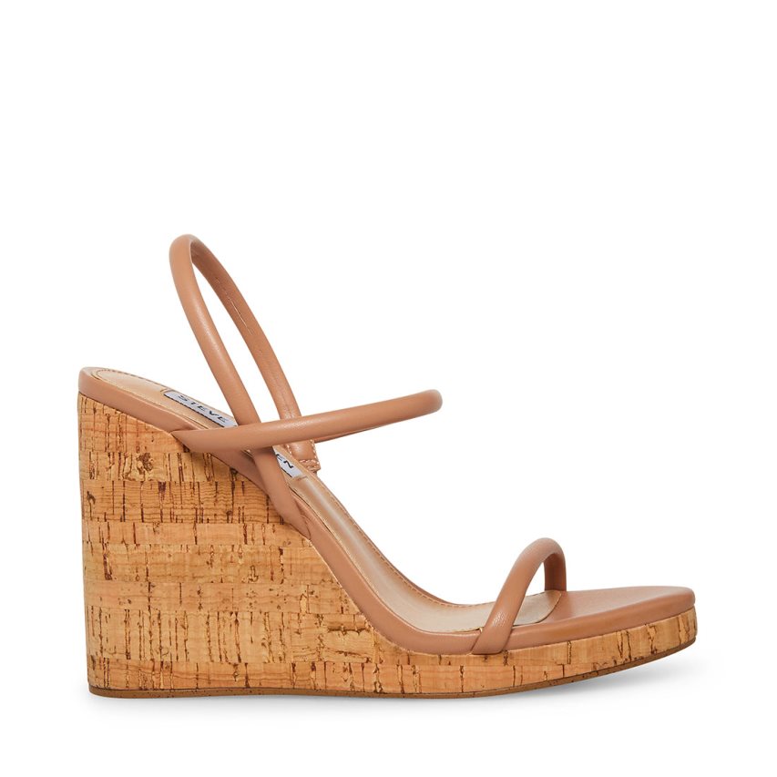 Zapatos Cuña Steve Madden Morgan Mujer Marrones | ES NT619E